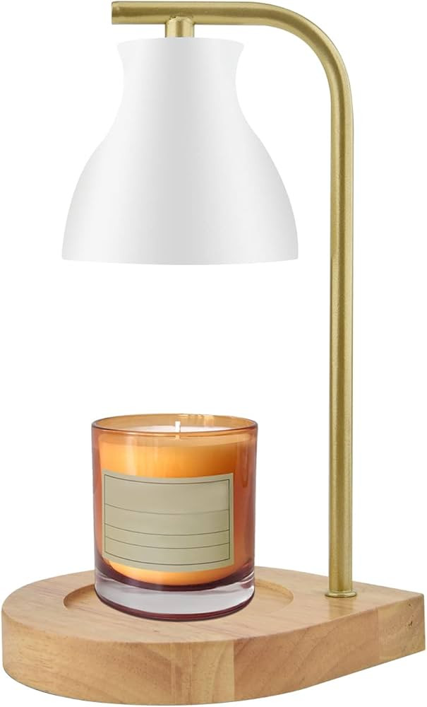 SOKCVSEA Fragrance Candle Warmer Lamp - Home Decor Candle Warmer Jar Candles Lamp Vintage Metal W... | Amazon (US)