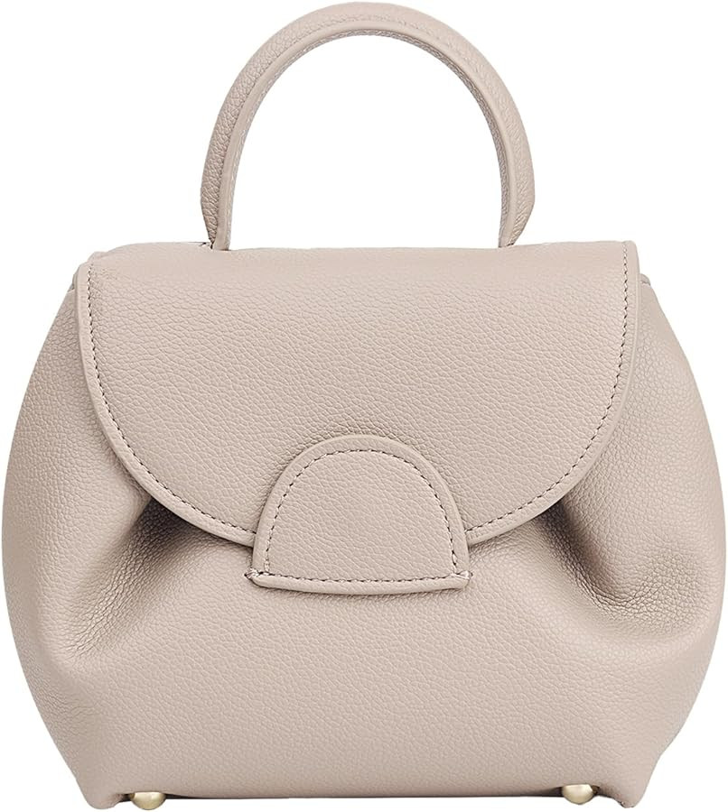 Polene Bags for Women,Women's Top-Handle Handbags,Top Handle Bag,Designer Bags for Women,Mini Fau... | Amazon (US)