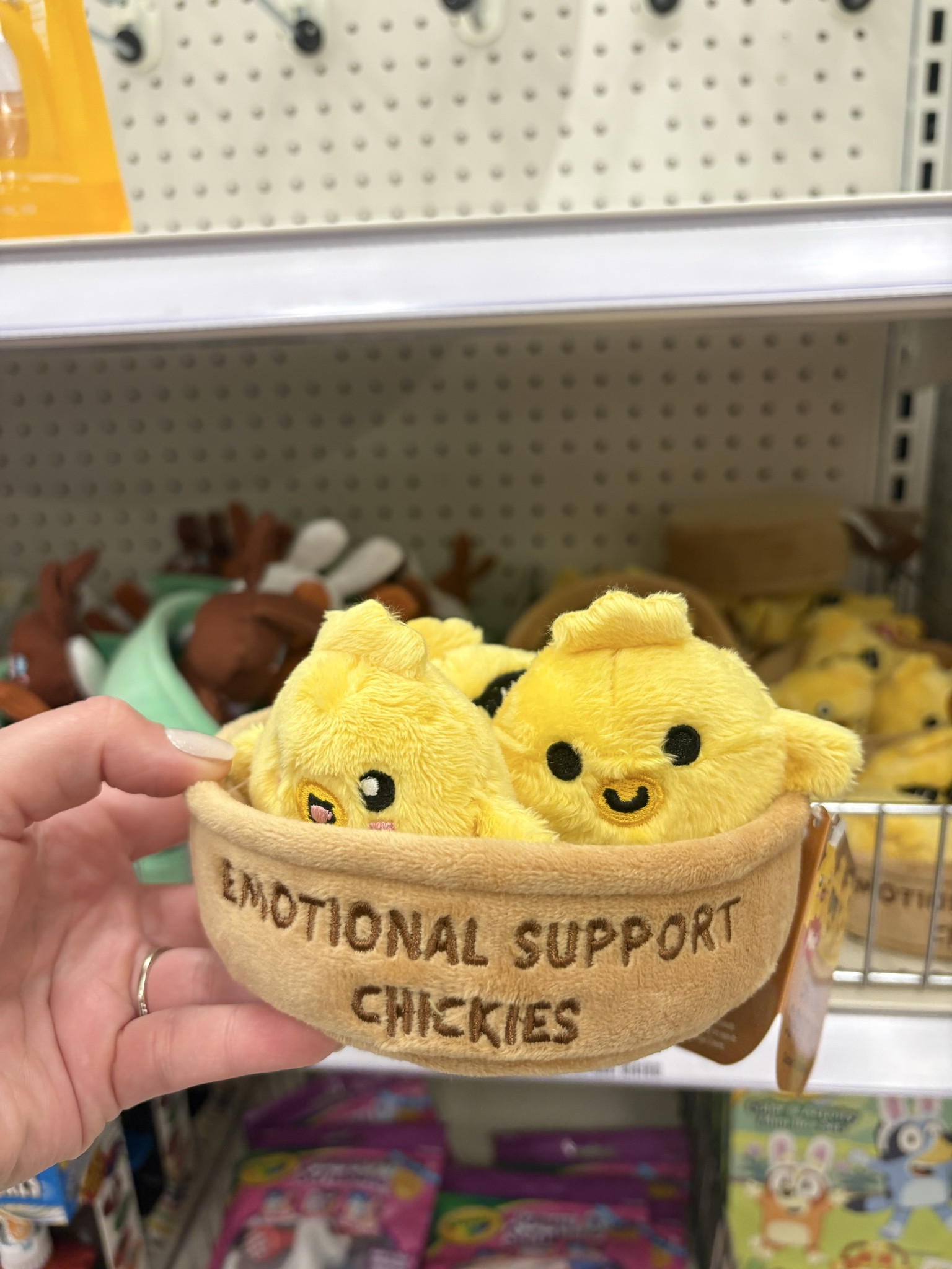 Emotional support chickies 🐣 

#LTKSeasonal #LTKKids #LTKBaby