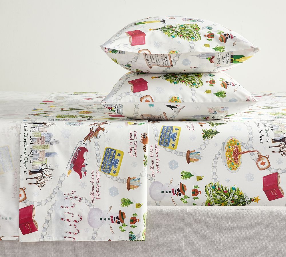 Elf Percale Sheet Set | Pottery Barn (US)