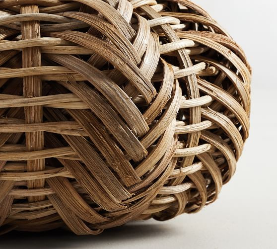 Handwoven Rattan Pumpkins | Pottery Barn (US)