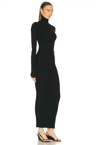Long Sleeve Turtleneck Maxi Dress | FWRD 