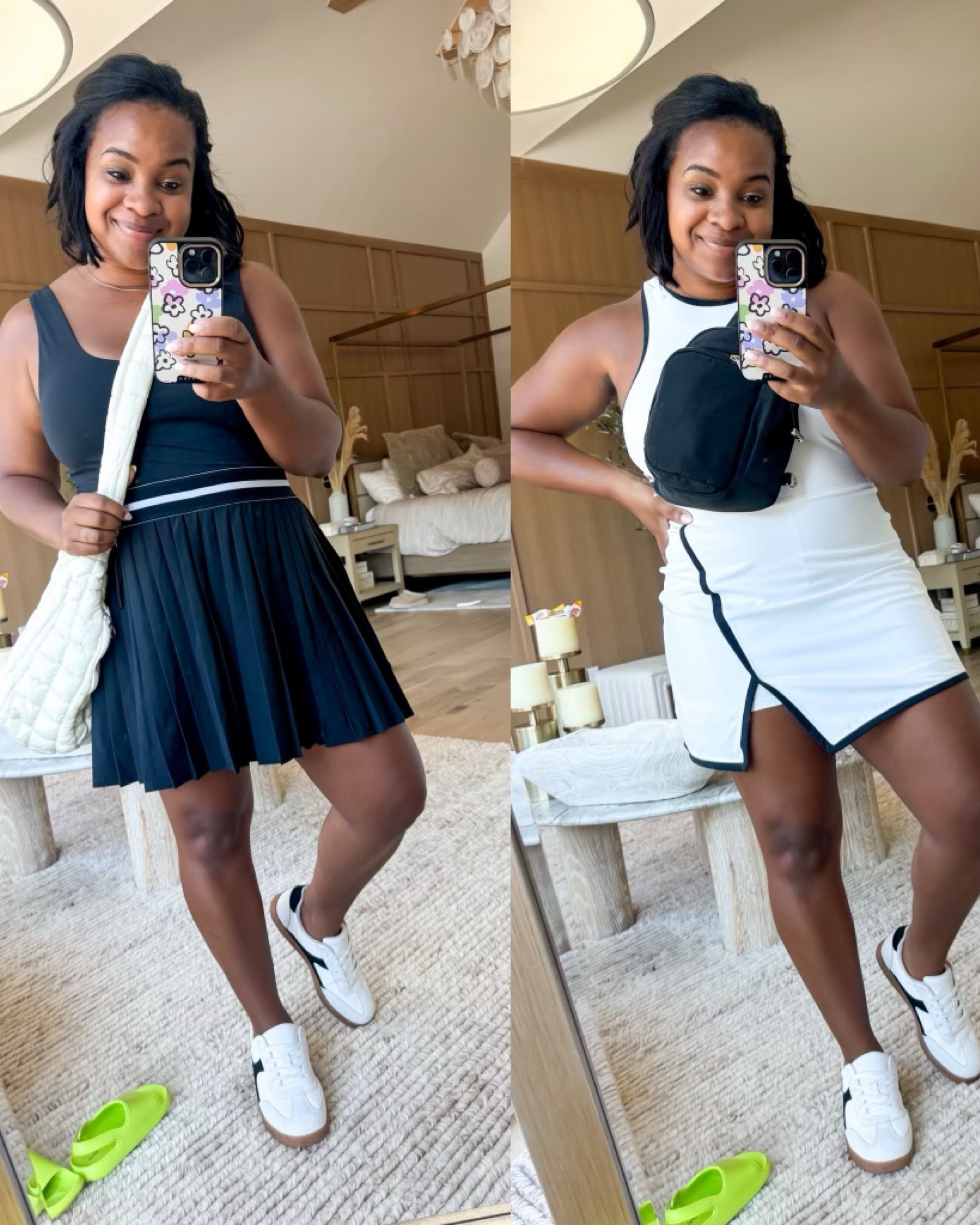 Tennis dresses from target! Both $35 and under and wearing a large

#LTKfindsunder50 #LTKmidsize #LTKSeasonal