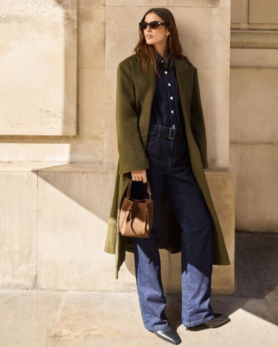 Celina Mini Suedette Bucket Bag in Caramel | Katie Loxton Ltd. (UK)