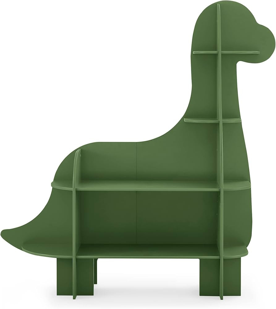Delta Children Dinosaur Bookcase - Greenguard Gold Certified, Fern Green | Amazon (US)