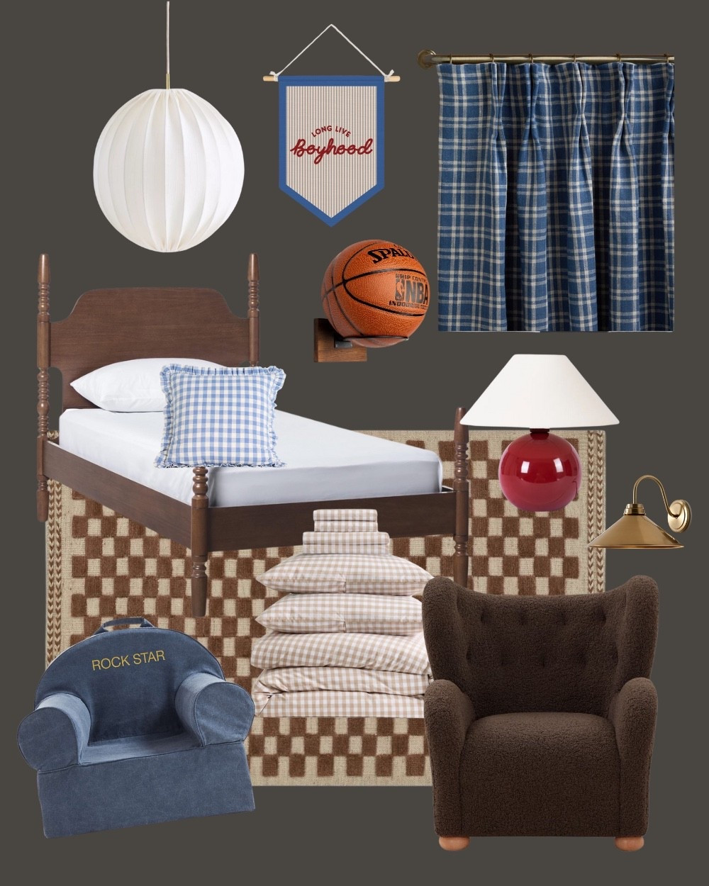 Boys room insp  - boys room, teen boy room  - teen - teen boy - sports - bed - bedding - chairs - lamps - lighting - rugs 

#LTKHome #LTKMens #LTKKids