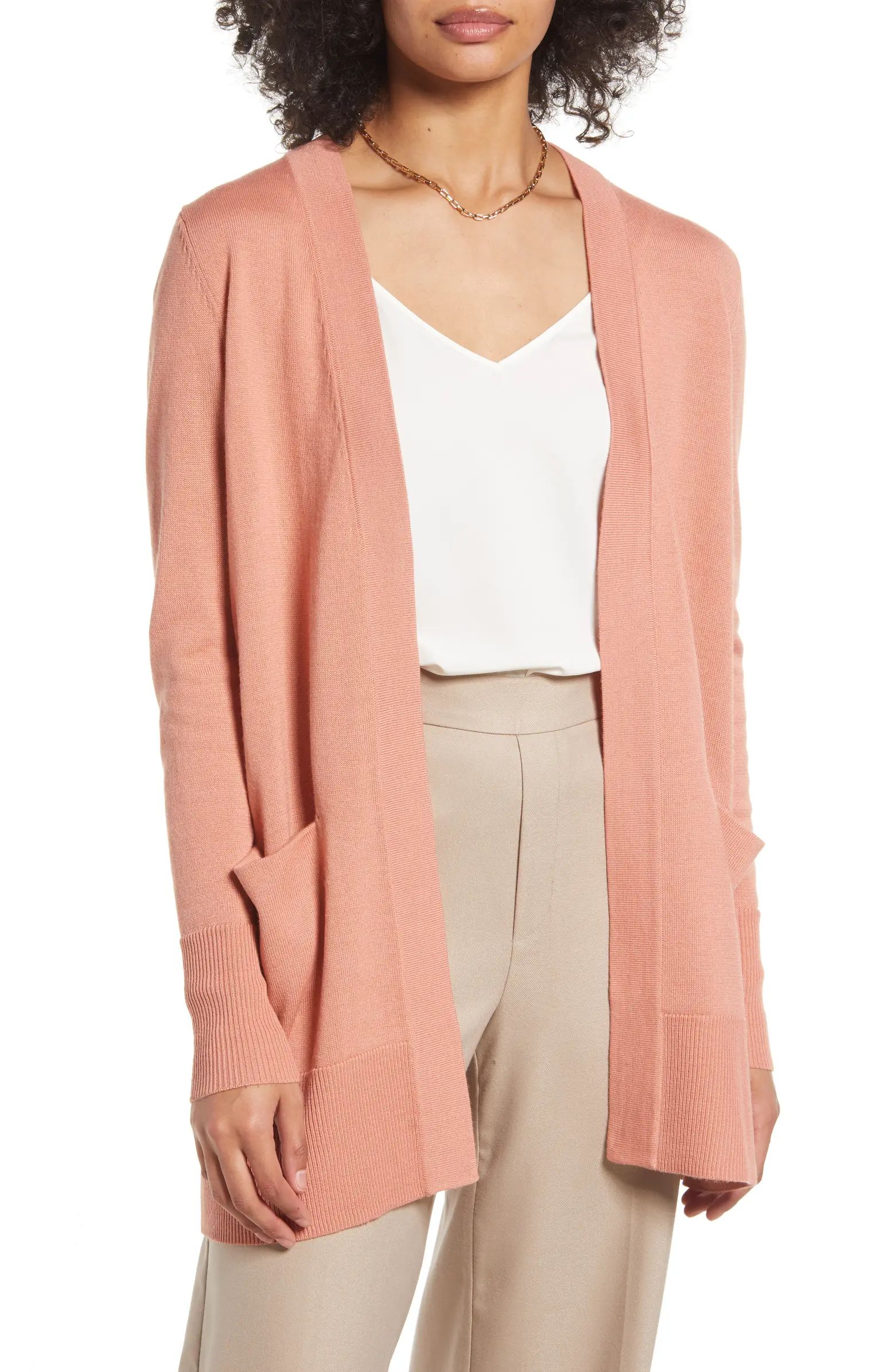 Everyday Open Front Cardigan | Nordstrom