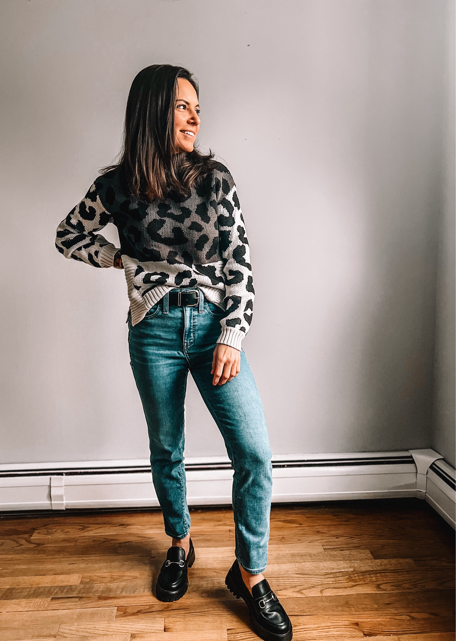 Front tuck might be dead but I’m still gonna rock it. Sweater season is still on here in NE. 

#LTKover40 #LTKshoecrush