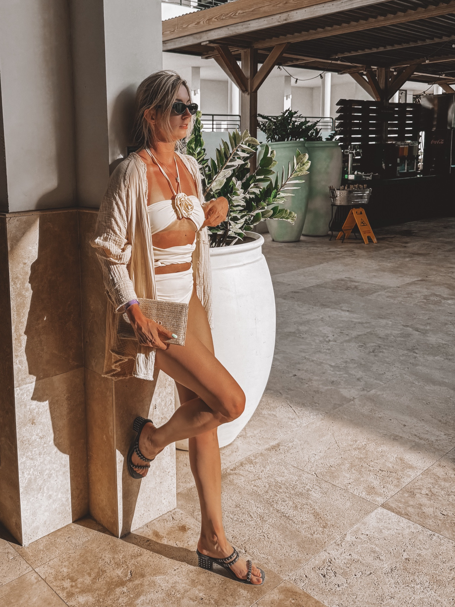 Curaçao vacation - resort wear 

Summer wear • beach wear • one piece swimsuit • swimsuit • la reveche • beige swimwear • beach shirt • crochet bag • Dior bag • Prada sunglasses •
Black studded sandals • Black low heel sandals

#LTKswim #LTKtravel #LTKstyletip
