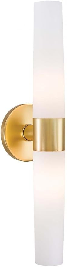 GEORGE KOVACS P5042-248, Saber, 2 Light Bath Fixture, Honey Gold | Amazon (US)