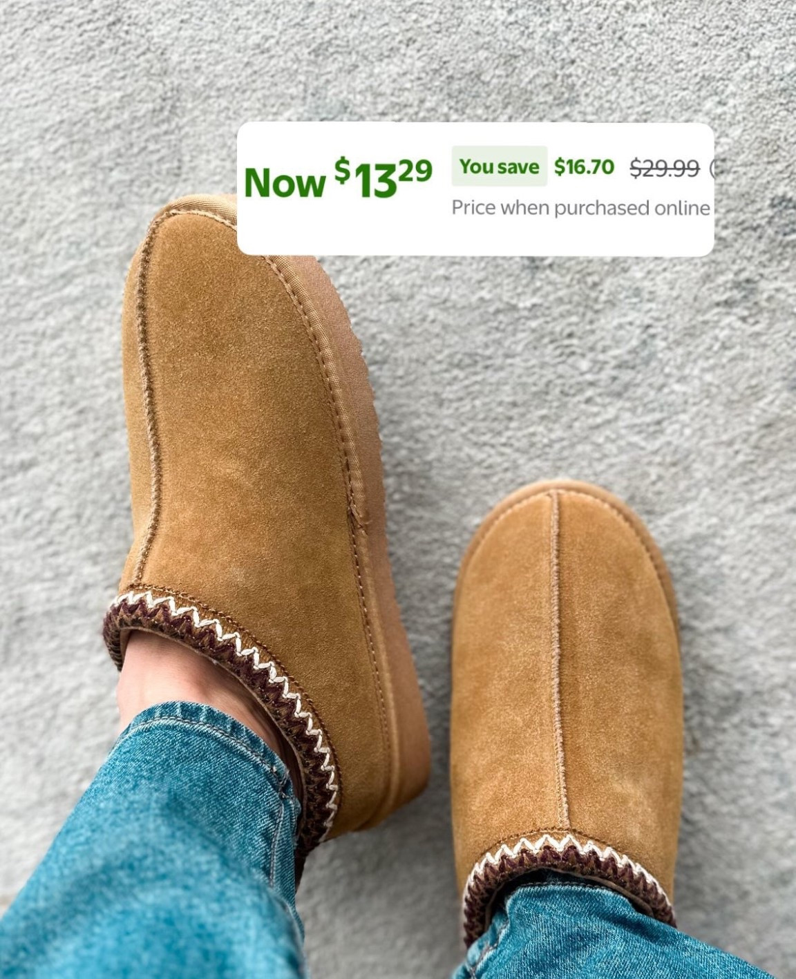 These cozy UGG look-alike slippers are one of my most worn cold-weather finds 🤎
They have the same plush shearling feel and sturdy sole, but for a fraction of the price. Perfect for school drop-off, errands, or wearing around the house all day. Warm, comfortable, and such a good fall + winter staple — no wonder they keep selling out.

Linked here before stock disappears again.

#LTKshoecrush #LTKfindsunder50 #LTKholiday #LTKunder100 #LTKwinter #LTKcozy #LTKhome #LTKamazon #LTKstyle #LTKsale #LTKseasonal #LTKfashionfinds #LTKfavorites #LTKbudget #LTKlookforless

#LTKSaleAlert #LTKFindsUnder50 #LTKHoliday