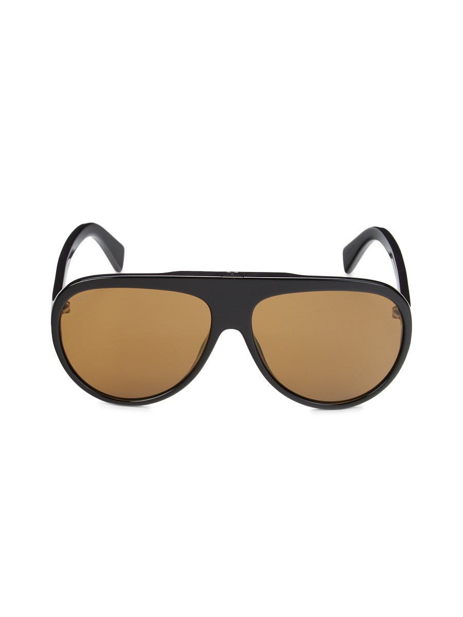 Tod's Women's 61MM Aviator Sunglasses - Black Brown | Saks Fifth Avenue OFF 5TH