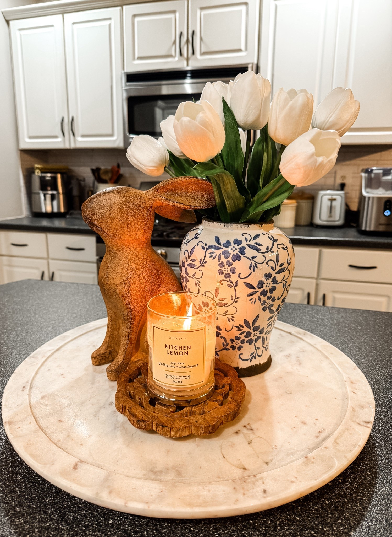 Easter or seasonal decor for kitchen or table 

#LTKSeasonal #LTKHome
