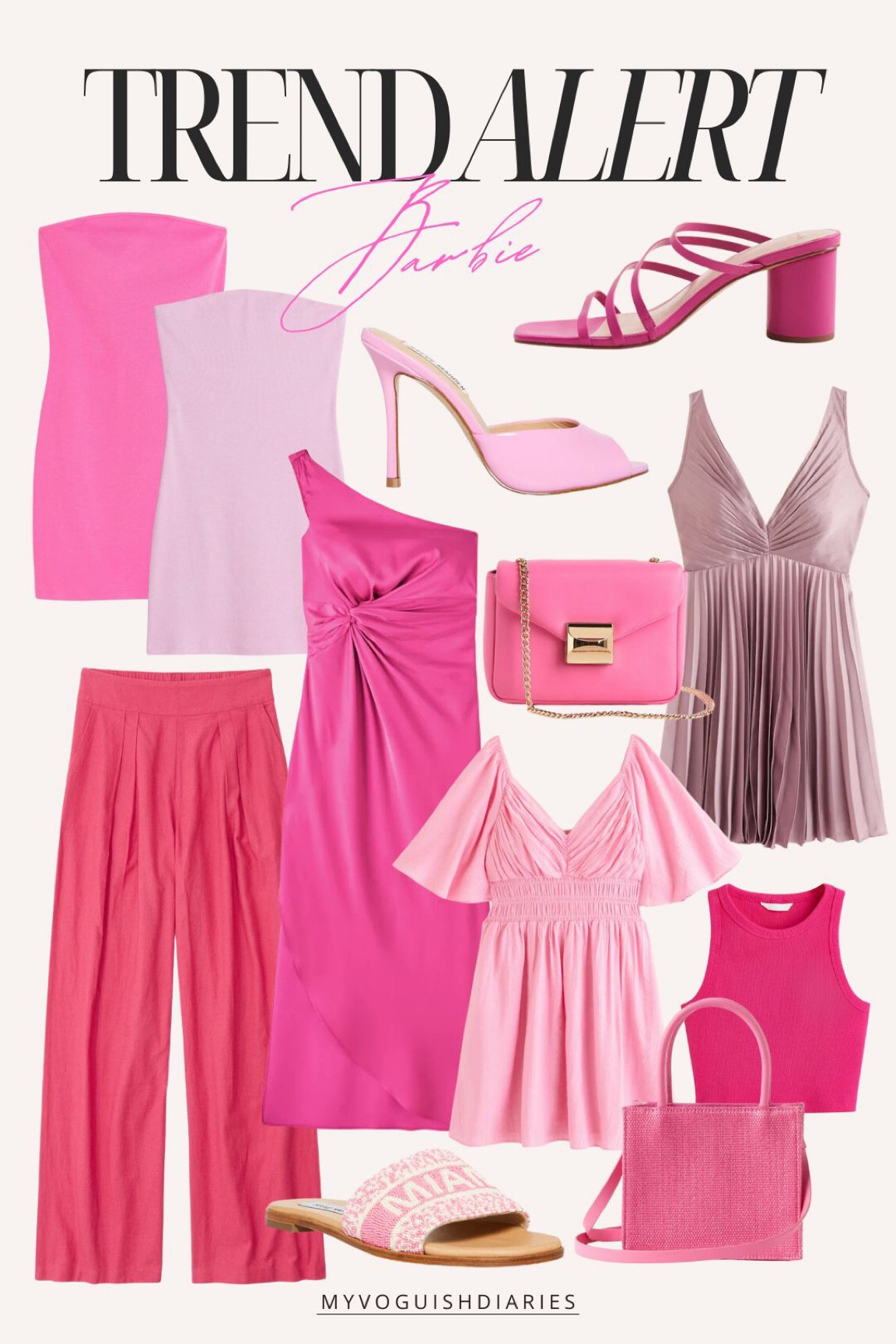 Baby Pink Heels Outfit