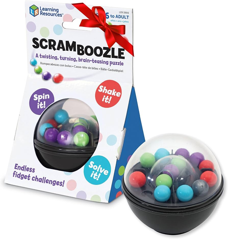 Learning Resources Scramboozle Puzzle Ball - 3D Brain Teasers and Puzzle Games for Kids and Adult... | Amazon (US)