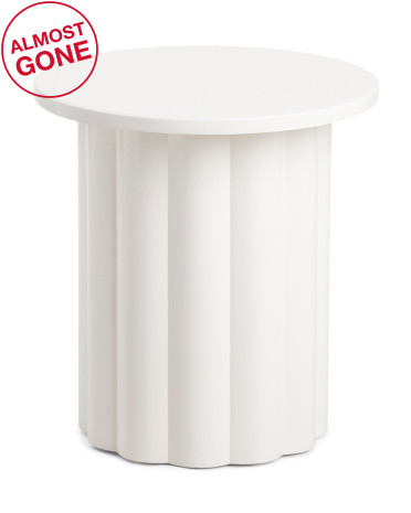Modern Laquer Column Table | TJ Maxx