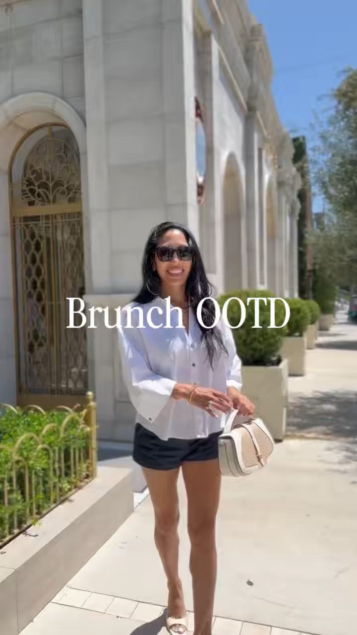 Brunch, sunshine, and a look I love. 🤍

#LTKootd #LTKBeauty