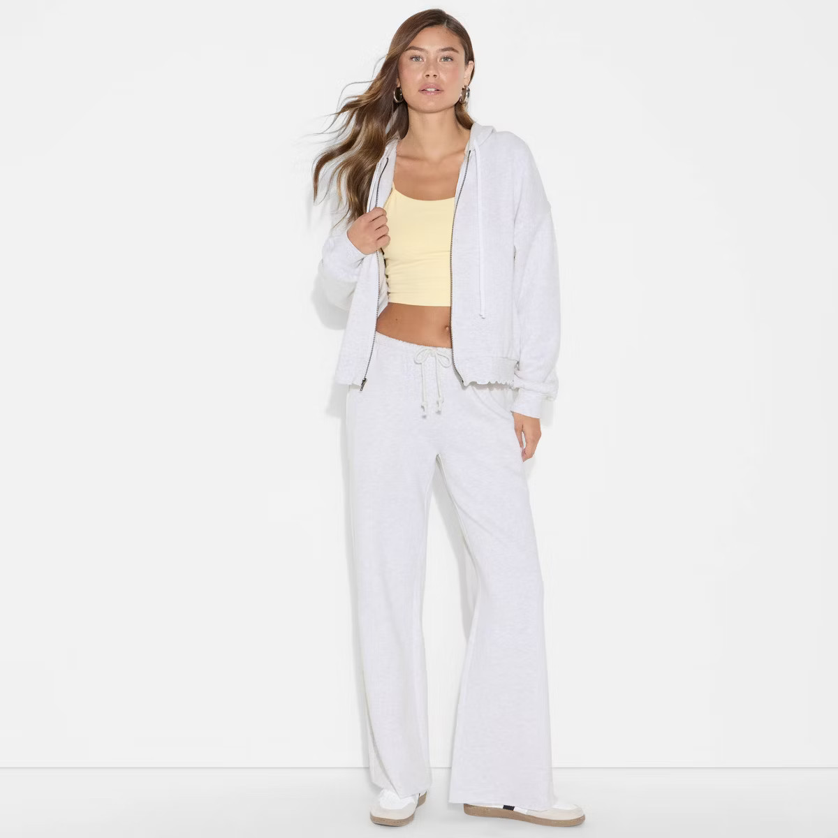 Women's Merrow Edge Hooded Zip-Up Sweatshirt - Wild Fable™ | Target