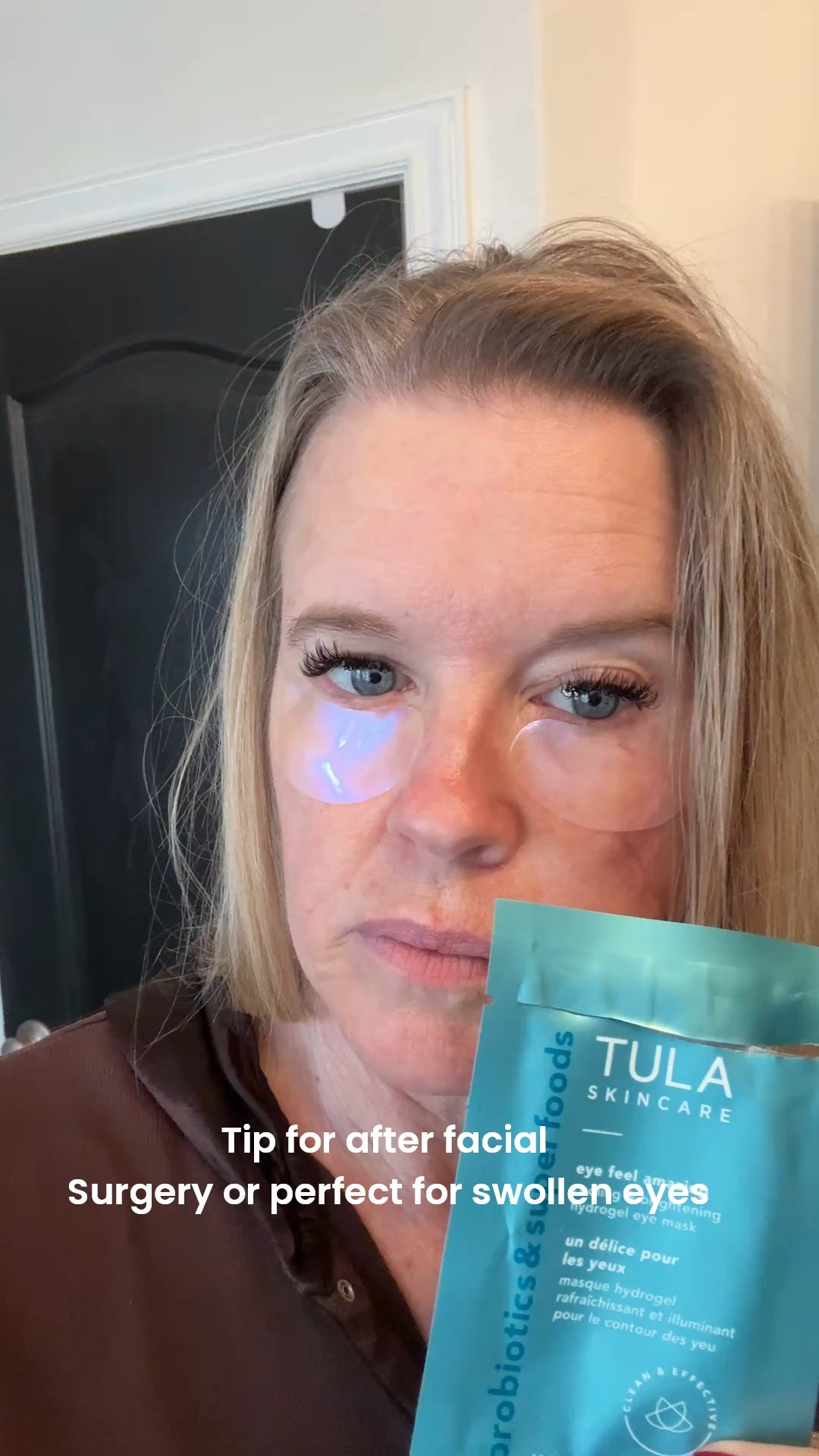 Not your regular eye pads.
Great facial and eye care after surgery or just a bad nights sleep!

These Tula moisturizing & cooling eye gel pads are a perfect way to de puff your eyes and minimize fine lines, while also healing.

I have been using on my scare under my eye from my melanoma cancer surgery.

It helps de-puff and soothes 

Highly recommend 



#LTKselfcare #LTKBeauty #LTKOver40