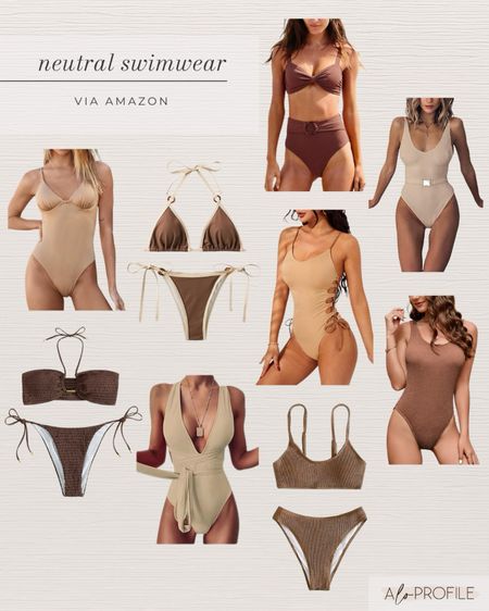 Amazon Swimwear // Amazon finds, Amazon fashion, swimwear, swimsuits, Amazon swim, Amazon style, beach vacation, vacation outfits, vacay outfits, Amazon resort wear, summer outfits, spring outfits, adorable fashion