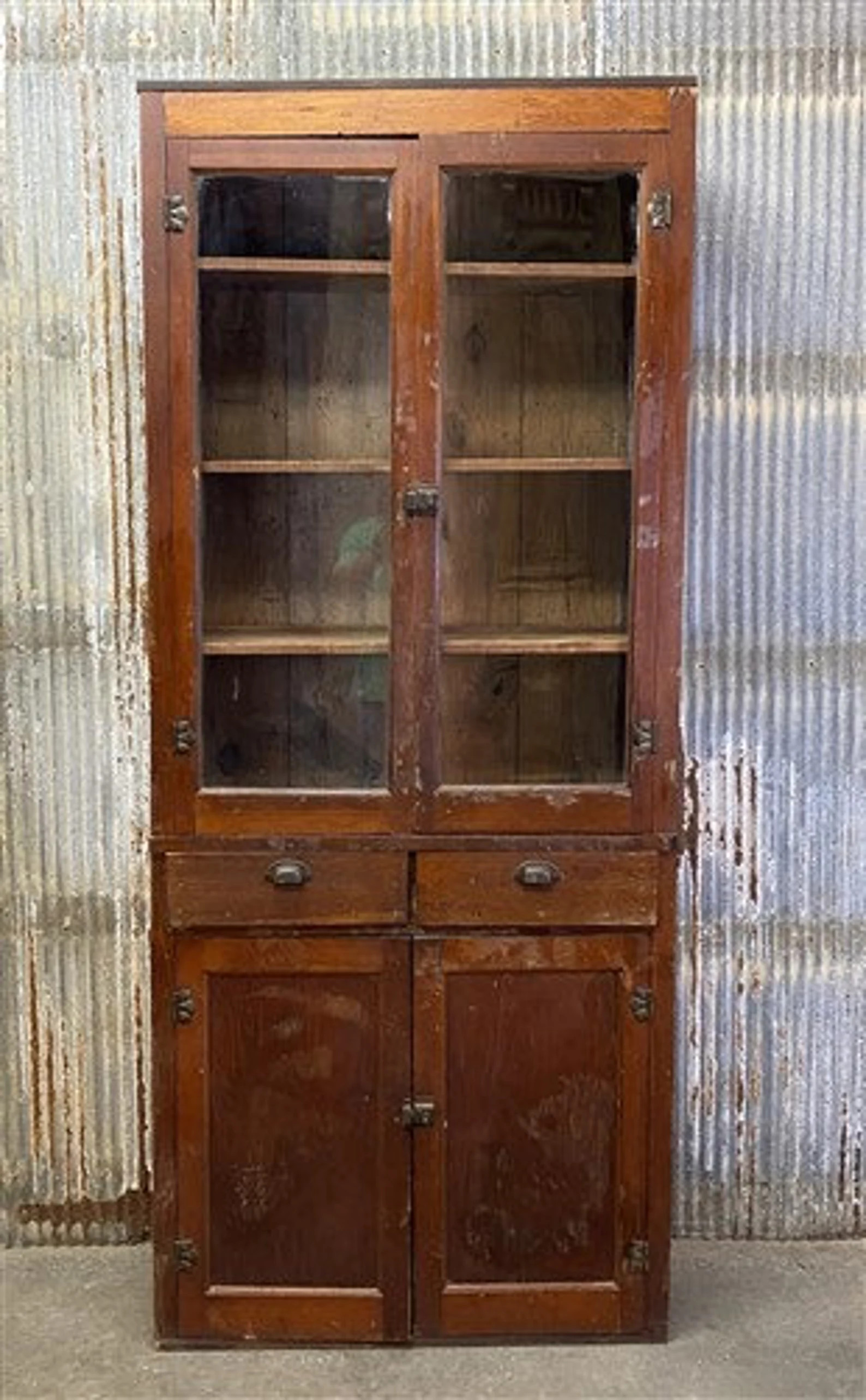 Flat Front Kitchen Cabinet Wood Kitchen Cupboard China - Etsy | Etsy (US)