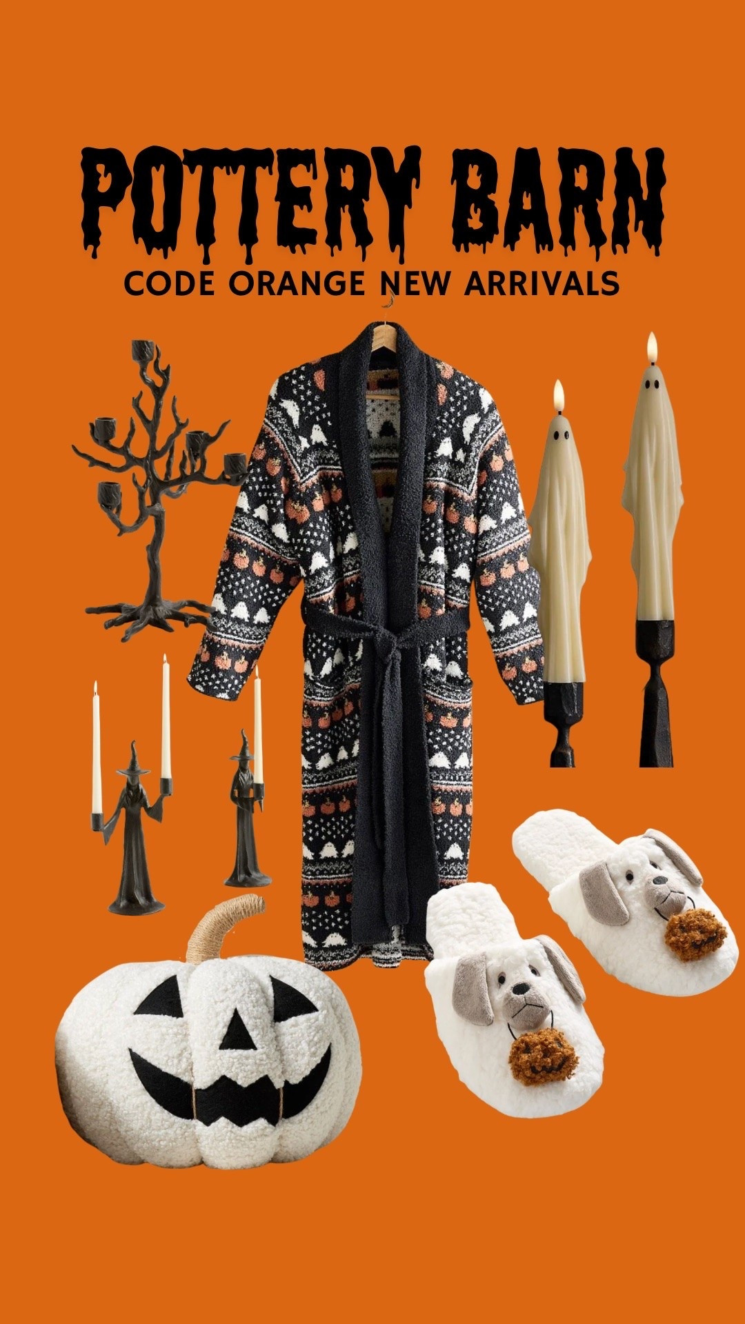 Pottery barn code orange new arrivals #halloween #summerween #spookyseason #codeorange