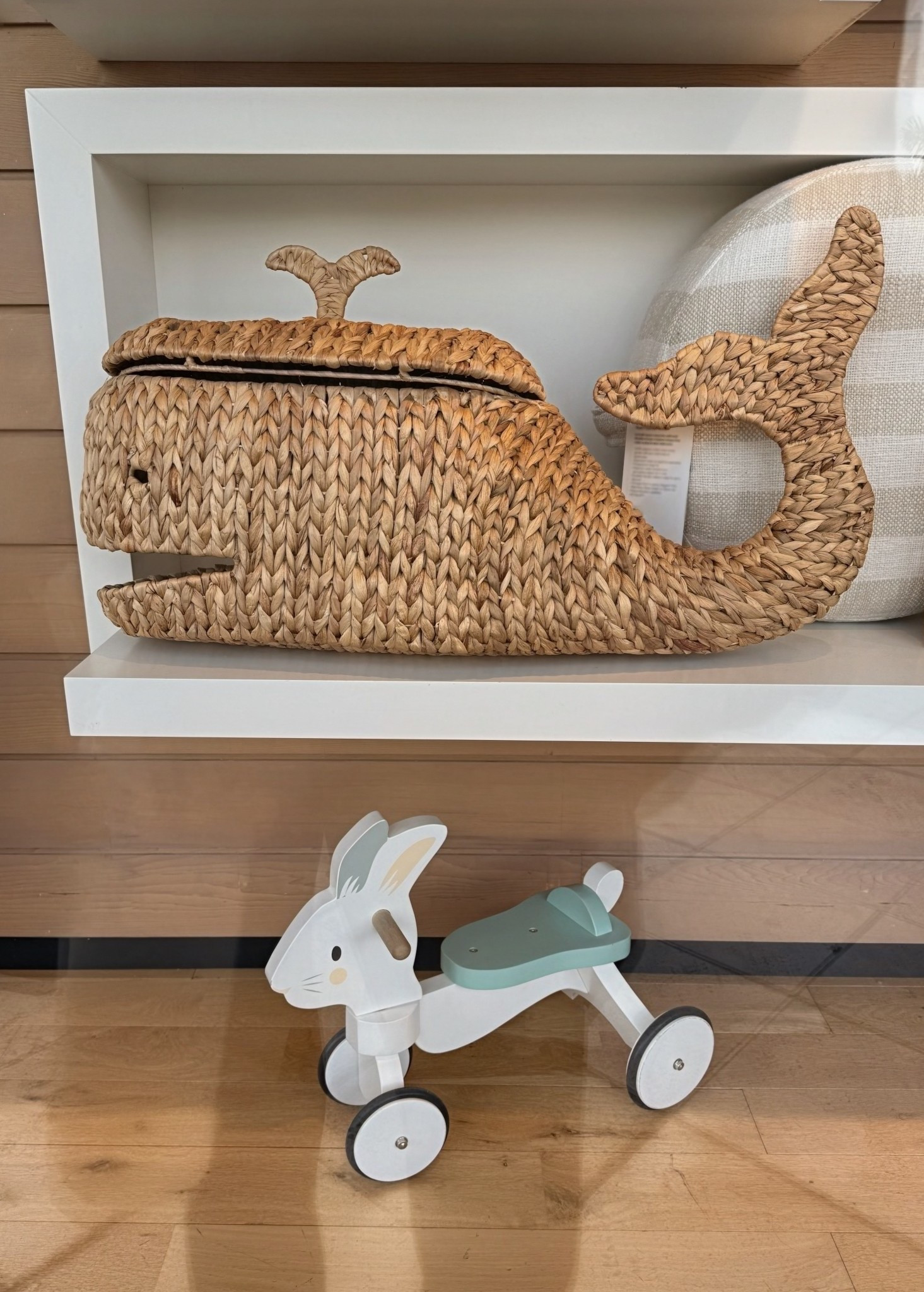 Kids room / baby nursery storage and decor… whale woven floor storage basket w removable lid. Great for toys, books and blankets.

#LTKKids #LTKHome #LTKBaby