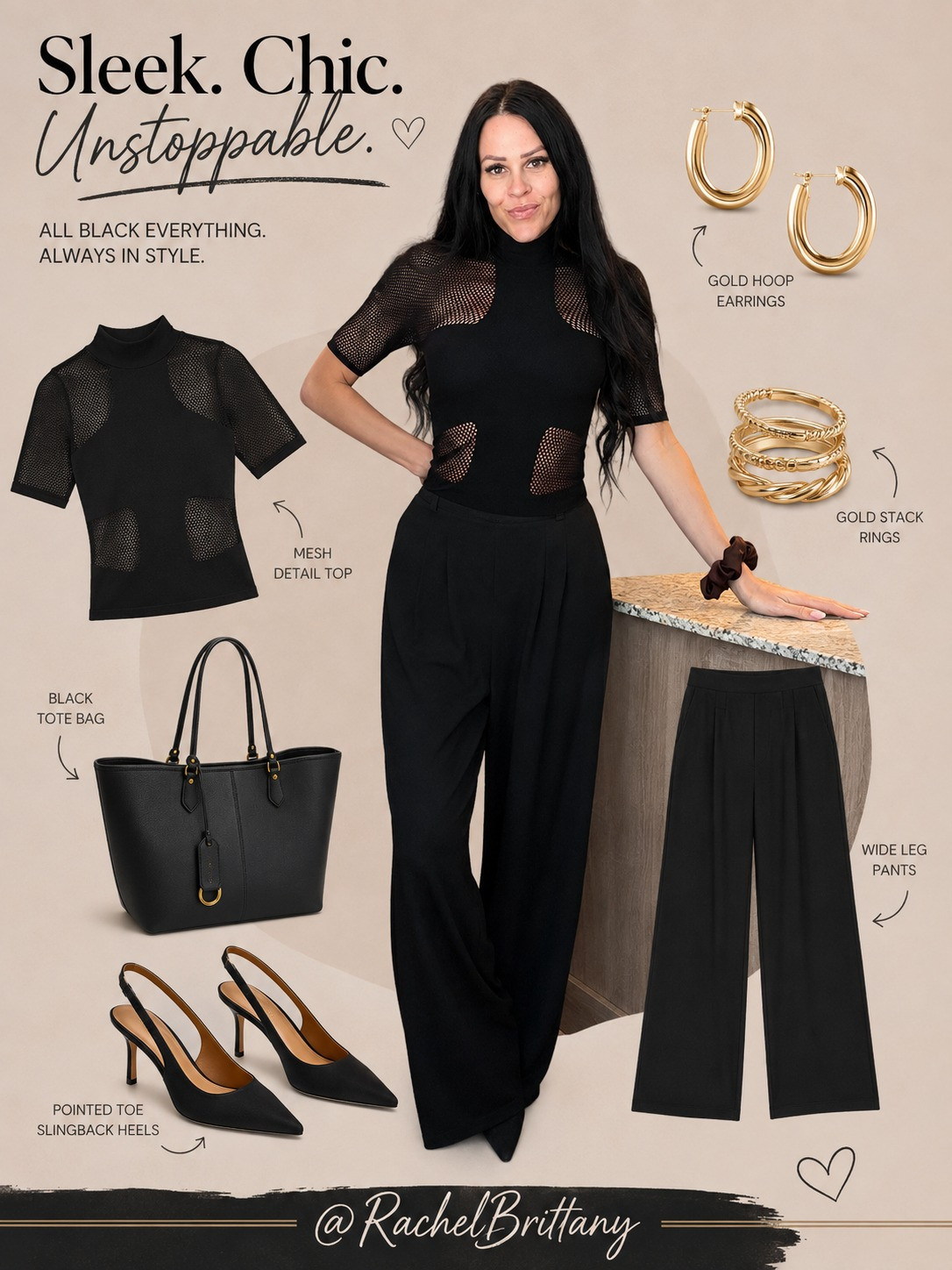 Classic all-black ensemble that's always in style. Love these sleek pieces! #AllBlackChic
 

 #LTKootd #LTKvlog #LTKU