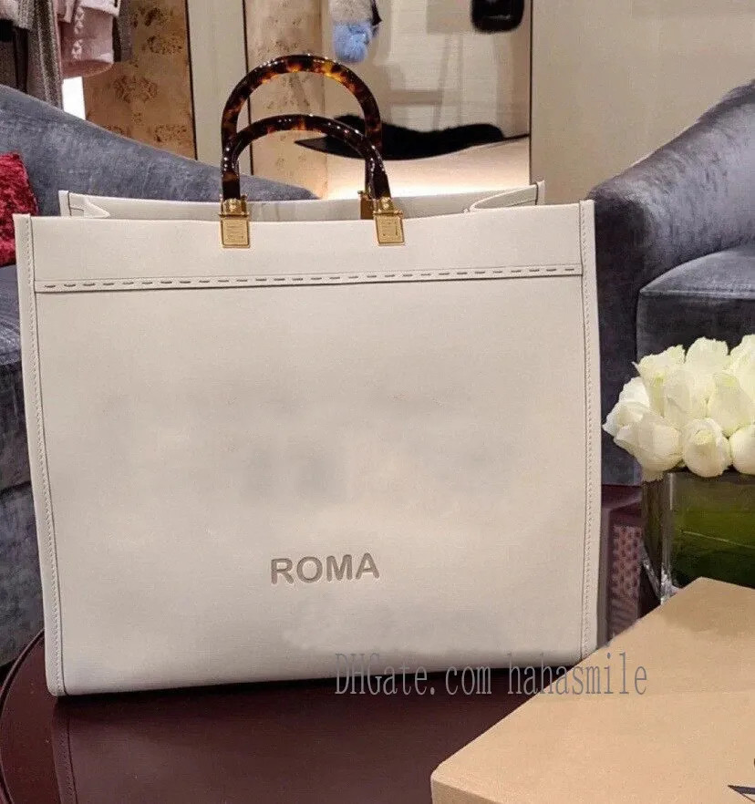 40cm Fashion Brown Women Handbags F Sac Shopping Bags Ff Bag Sunshine Large Marron Totes T8kL# Fr... | DHGate