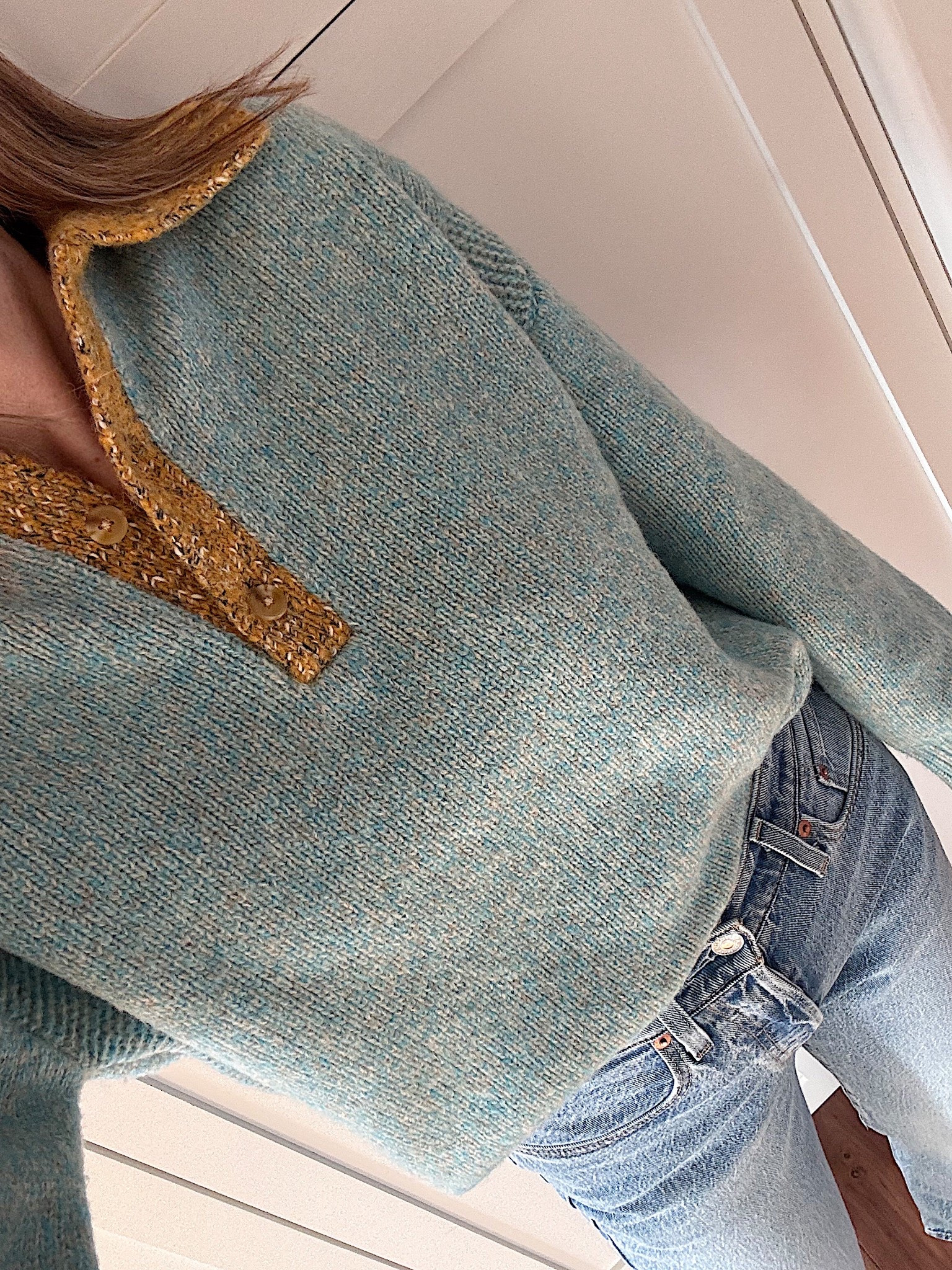 New sweater in under $100
runs tts 

#LTKFindsUnder100 #LTKgrwm #LTKootd