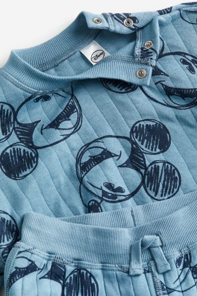 2-piece Patterned Sweatshirt Set | H&M (US + CA)