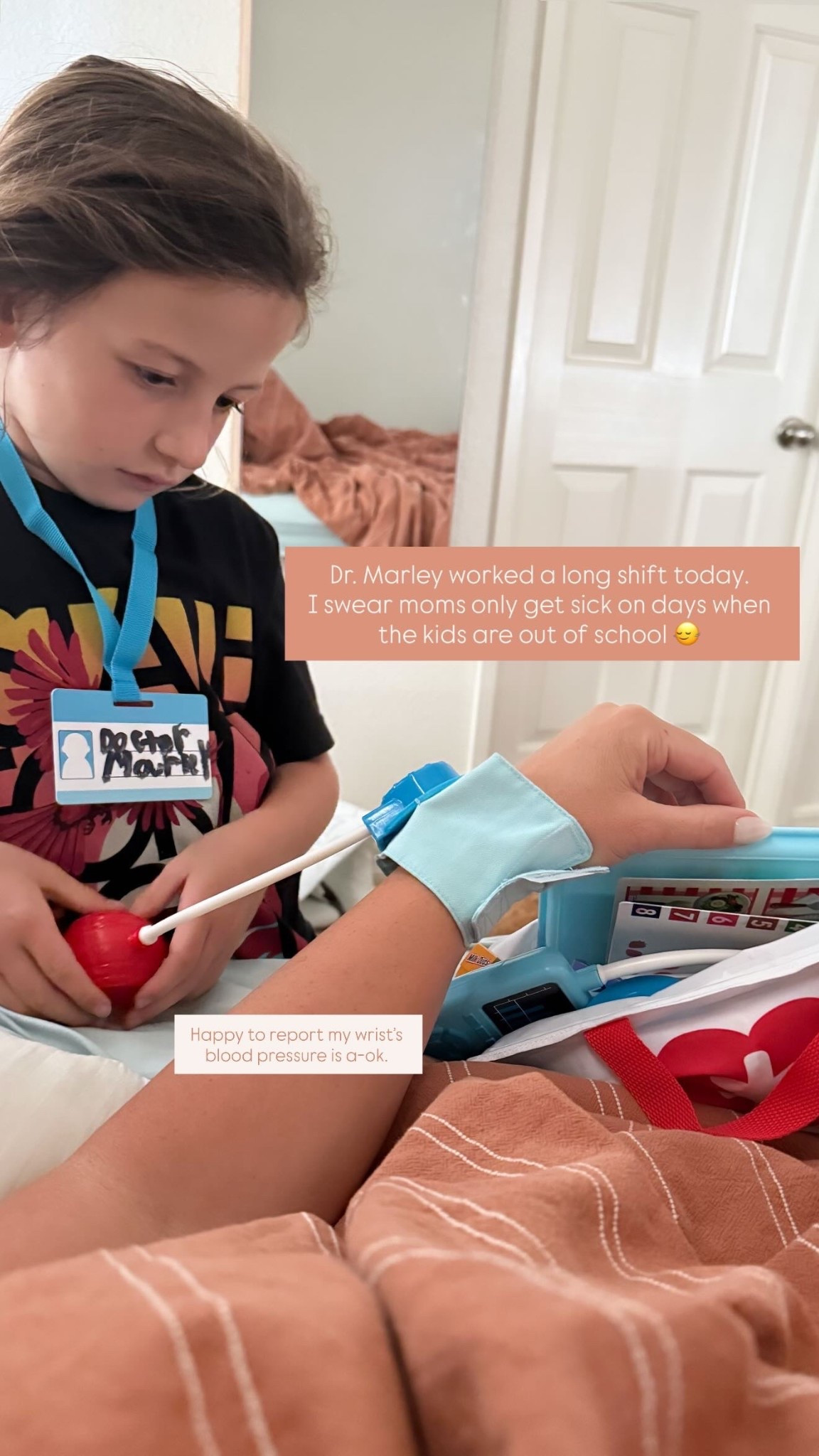 Doctor Kit that DELIGHTED our little nurse today 🩺👩🏻‍⚕️

#LTKmomlife #LTKHoliday #LTKGiftGuide