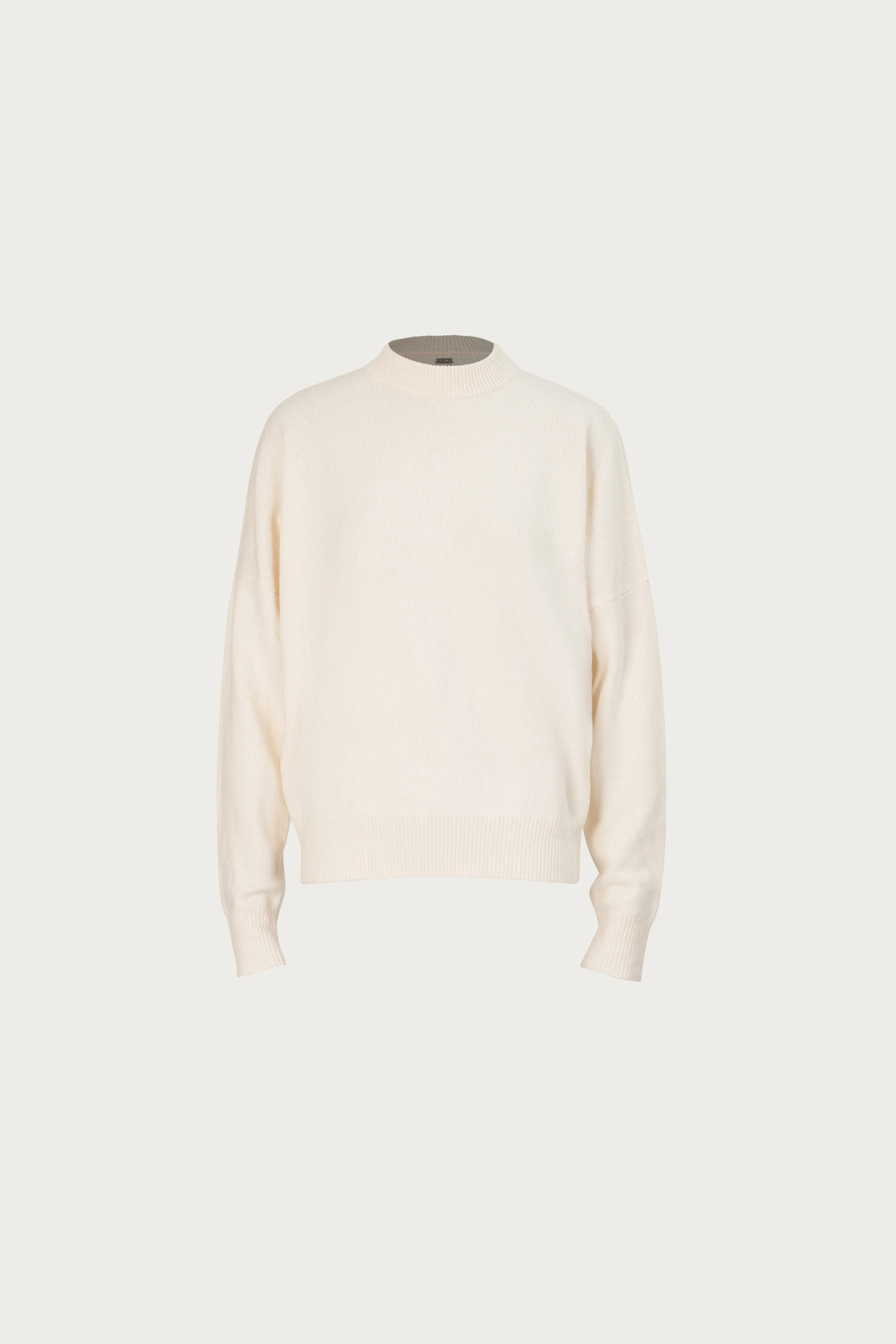 Lightweight Wool Sweater (Cream) | SAME