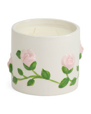 16oz Ceramic Roses On Jar Candle | Stocking Stuffers | Marshalls | Marshalls