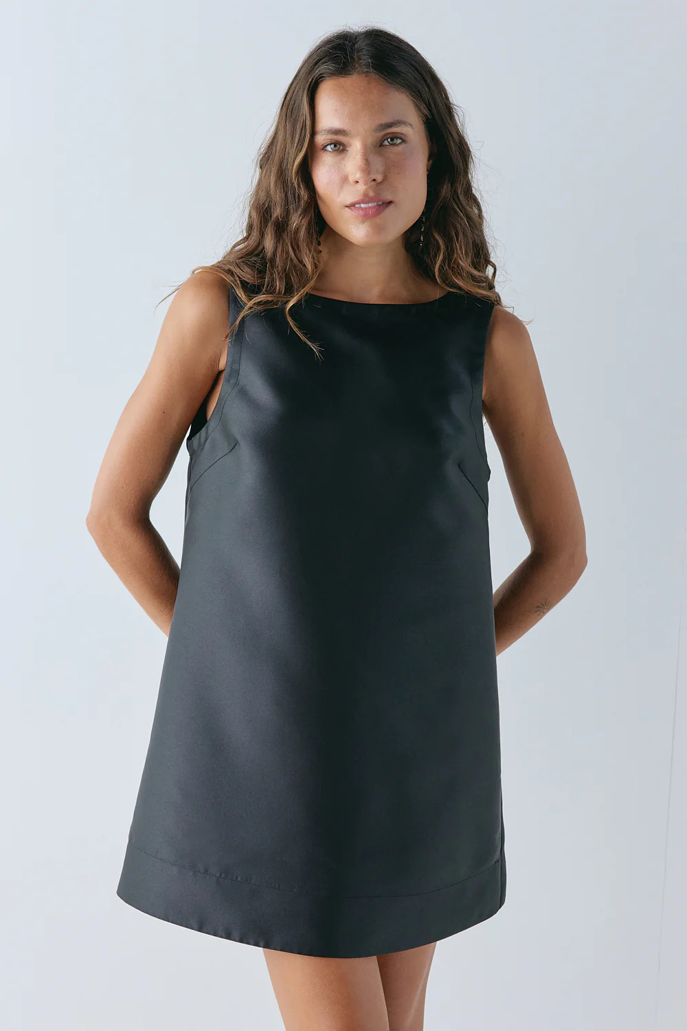 Fairfax Mini Dress Black | VRG Grl