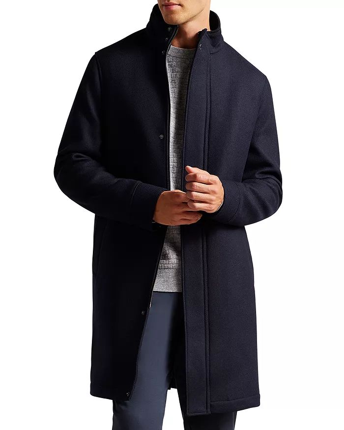 Ted Baker Icomb Wool Blend Coat   Men - Bloomingdale's | Bloomingdale's (US)