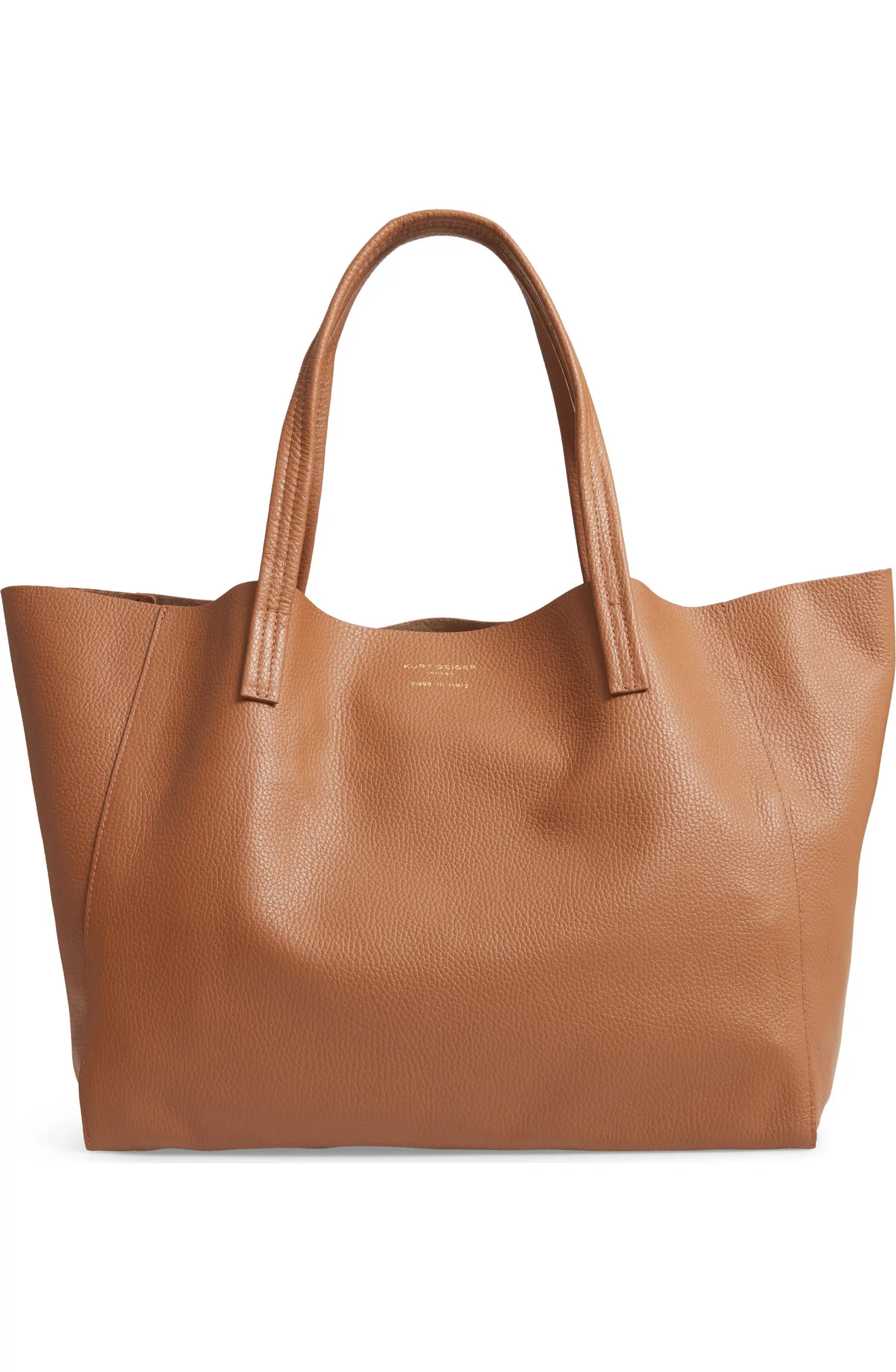 Violet Leather Tote | Nordstrom