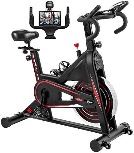 Exercise Bike, DMASUN Indoor Cycling Bike Stationary, Comfortable Seat Cushion, Multi - grips Han... | Amazon (US)
