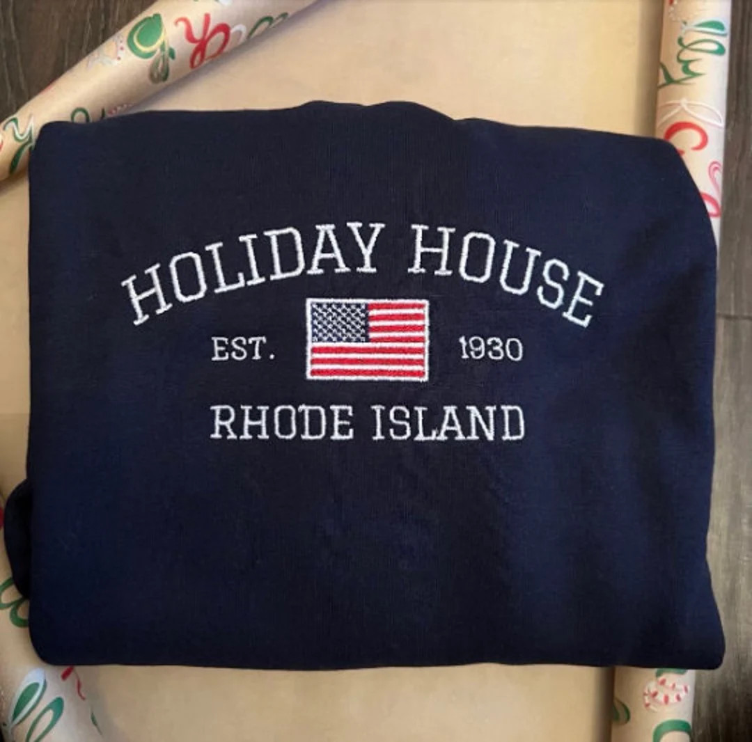 Holiday House Embroidered Sweatshirt, the Original! - Etsy | Etsy (US)