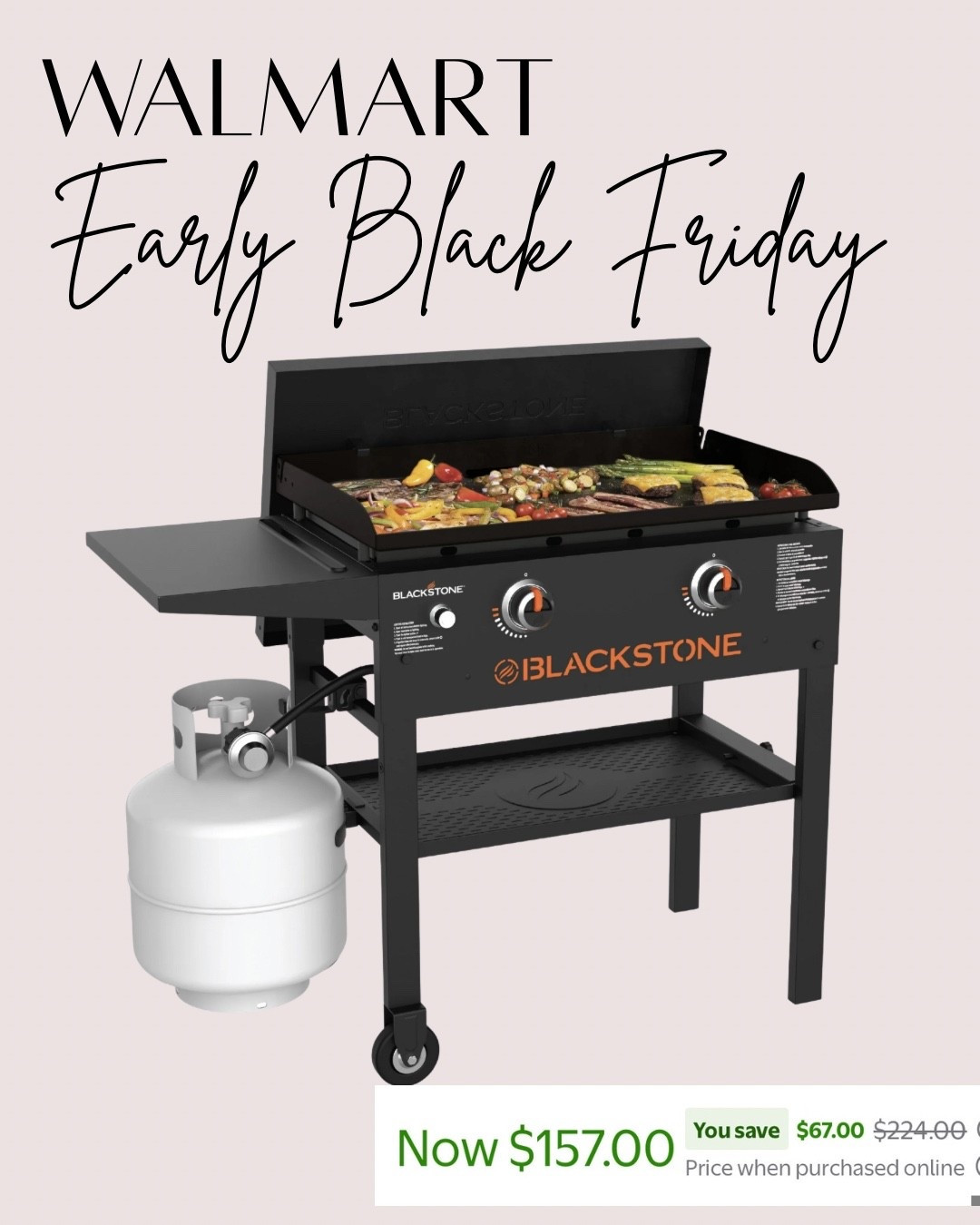 Blackstone grill on Black Friday deal 




Propane grill 
Griddle 
Walmart home
Walmart finds 
Gifts for him
Christmas gift ideas 

#LTKCyberWeek #LTKSaleAlert #LTKGiftGuide