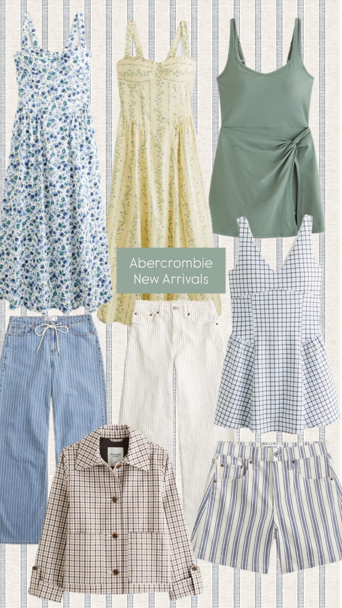 New arrivals from Abercrombie!

Spring outfits, spring dresses, activewear, denim 

#LTKSeasonal #LTKPetite #LTKTravel
