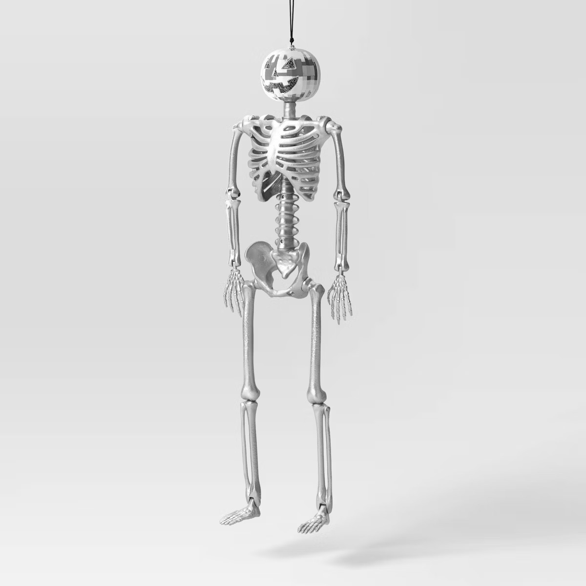 24" Poseable Skeleton with Disco Jack Halloween Decorative Prop Silver - Hyde and EEK! Boutique... | Target