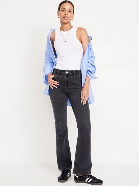 Extra High-Waisted Flare Jeans | Old Navy (US)