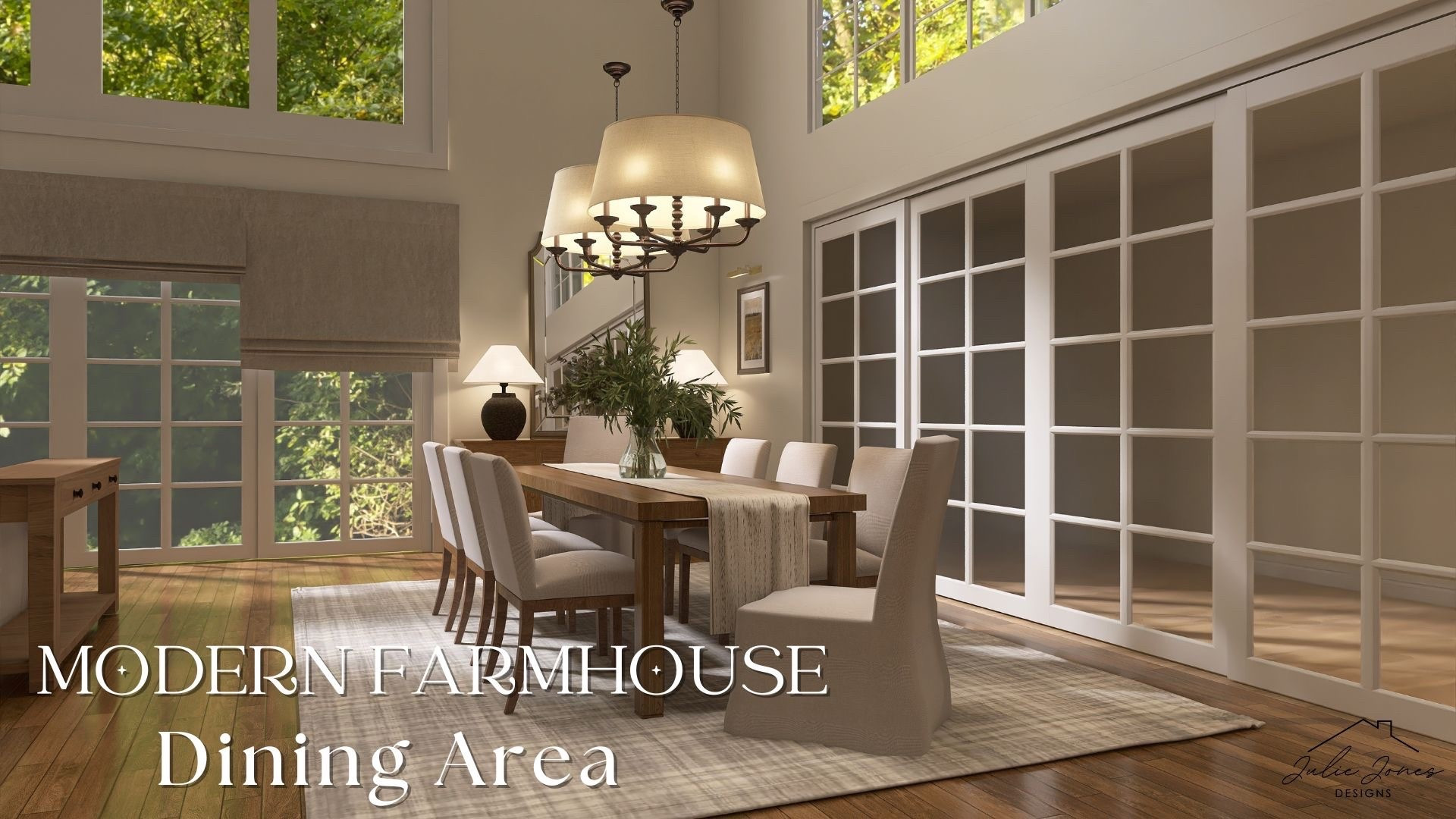 Designed by Jackie
Modern Farmhouse Dining Area 

#LTKHome #LTKmomlife #LTKHoliday