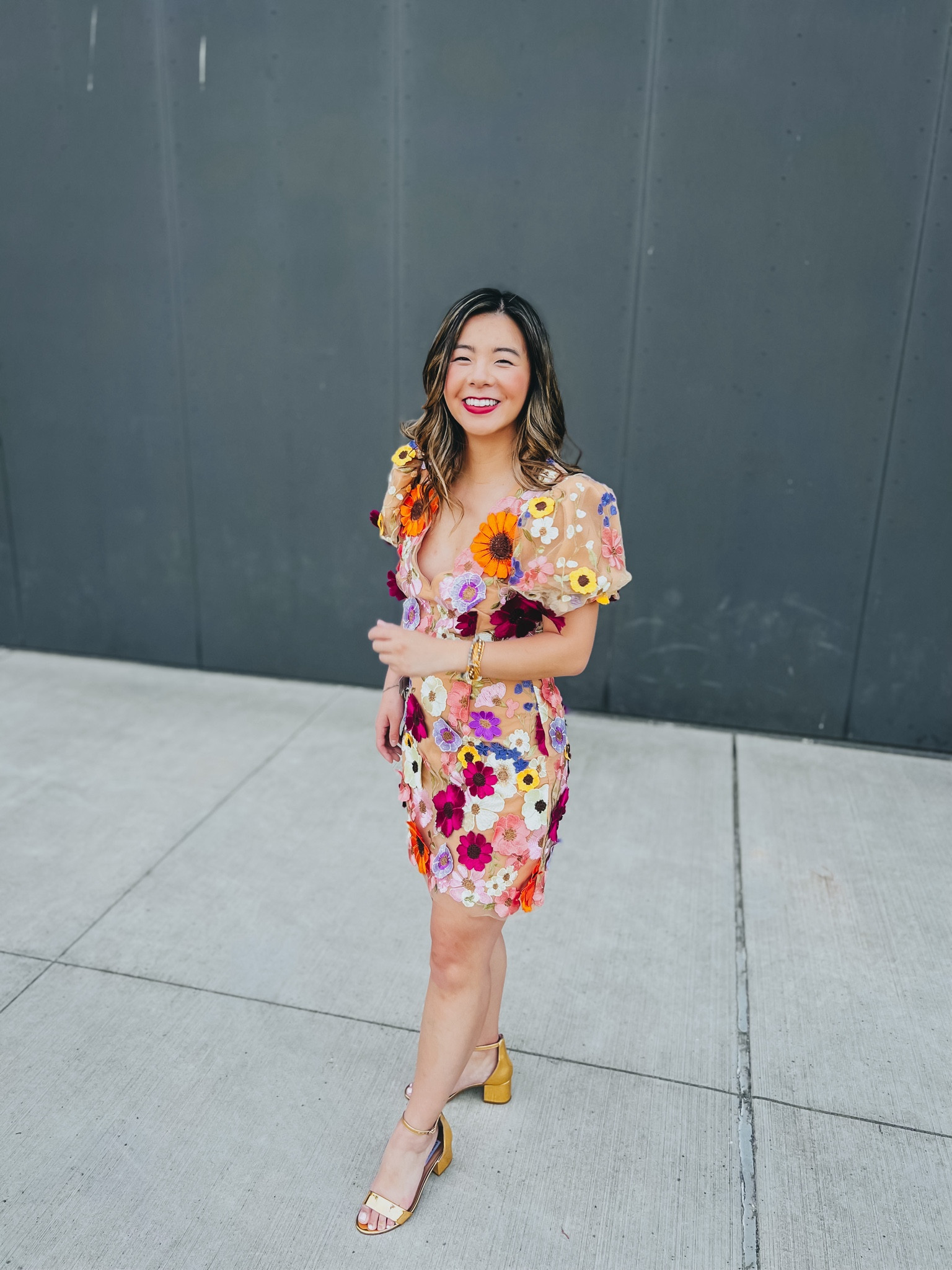 elliatt rosalind floral applique mini dress Flower Power- your favourite Rosalind Dress, as seen on. Available at  @revolve, @saks, @nordstrom, online now & in selected boutiques. #elliatt