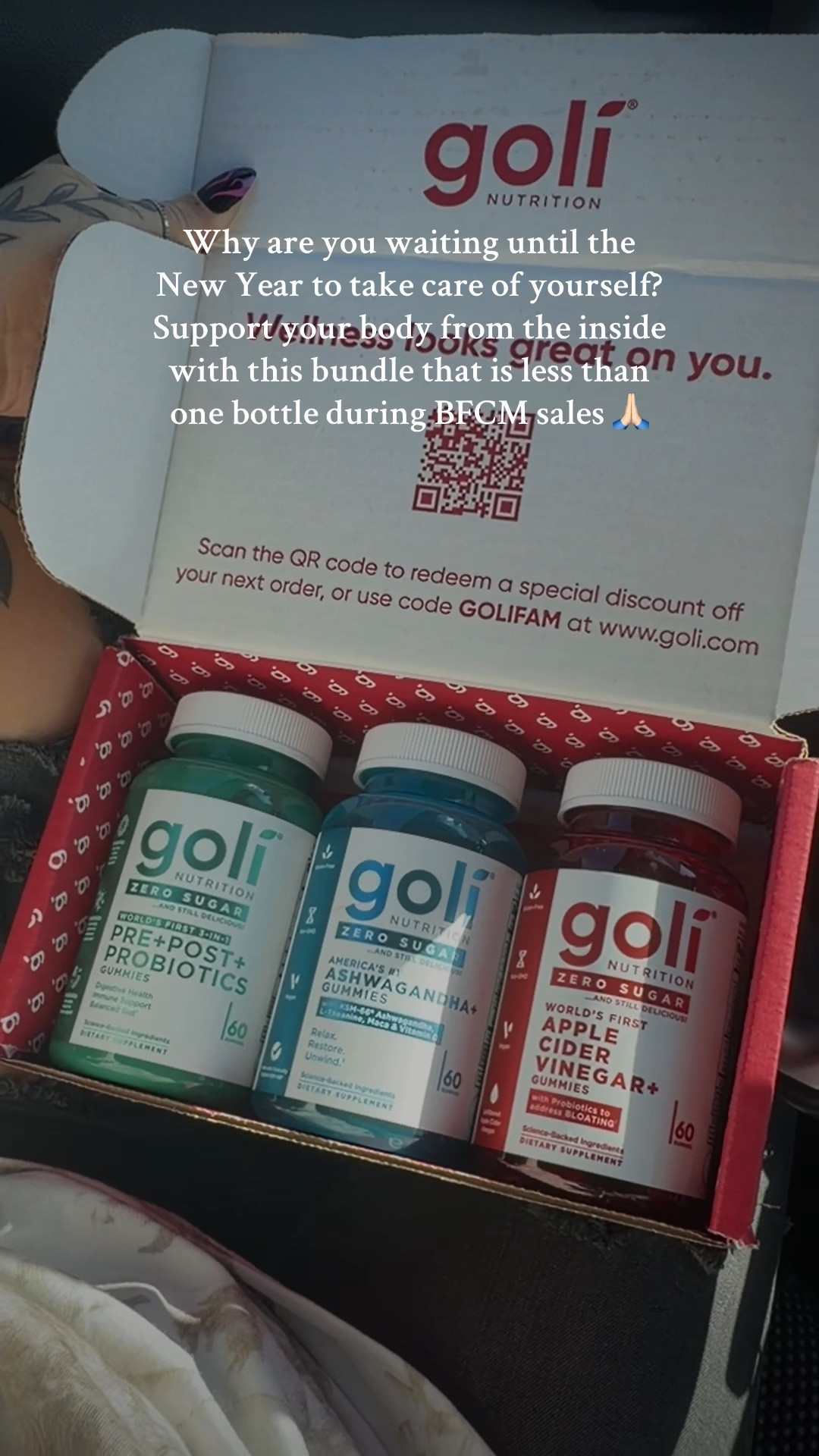 You feel like crap because you are lacking your multivitamins babe. GOLI makes us so easy to cover it all with simple easy Gummies!

#LTKCyberWeek #LTKSaleAlert #LTKselfcare