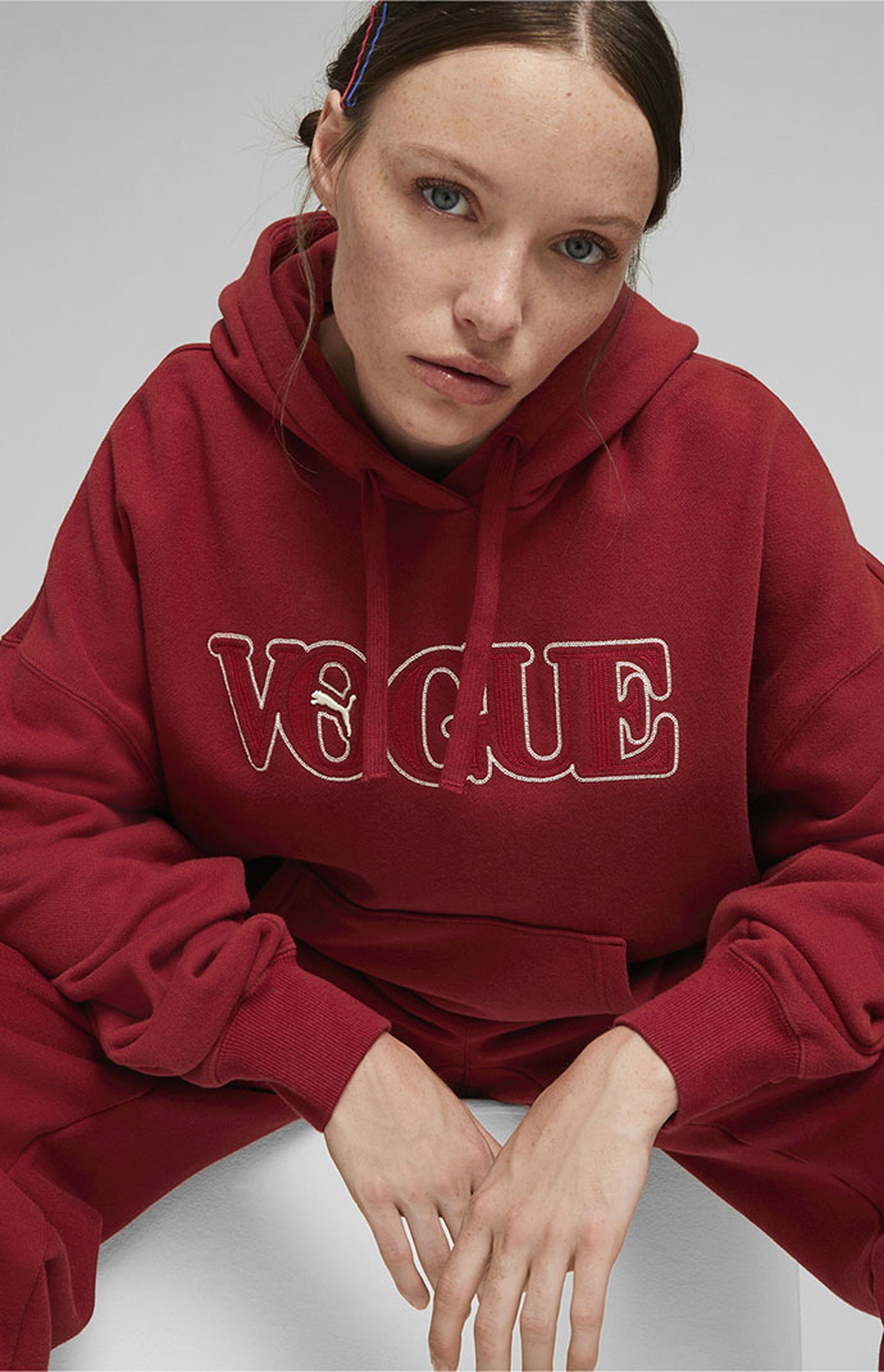 Puma x Vogue Red Oversized Hoodie | PacSun | PacSun