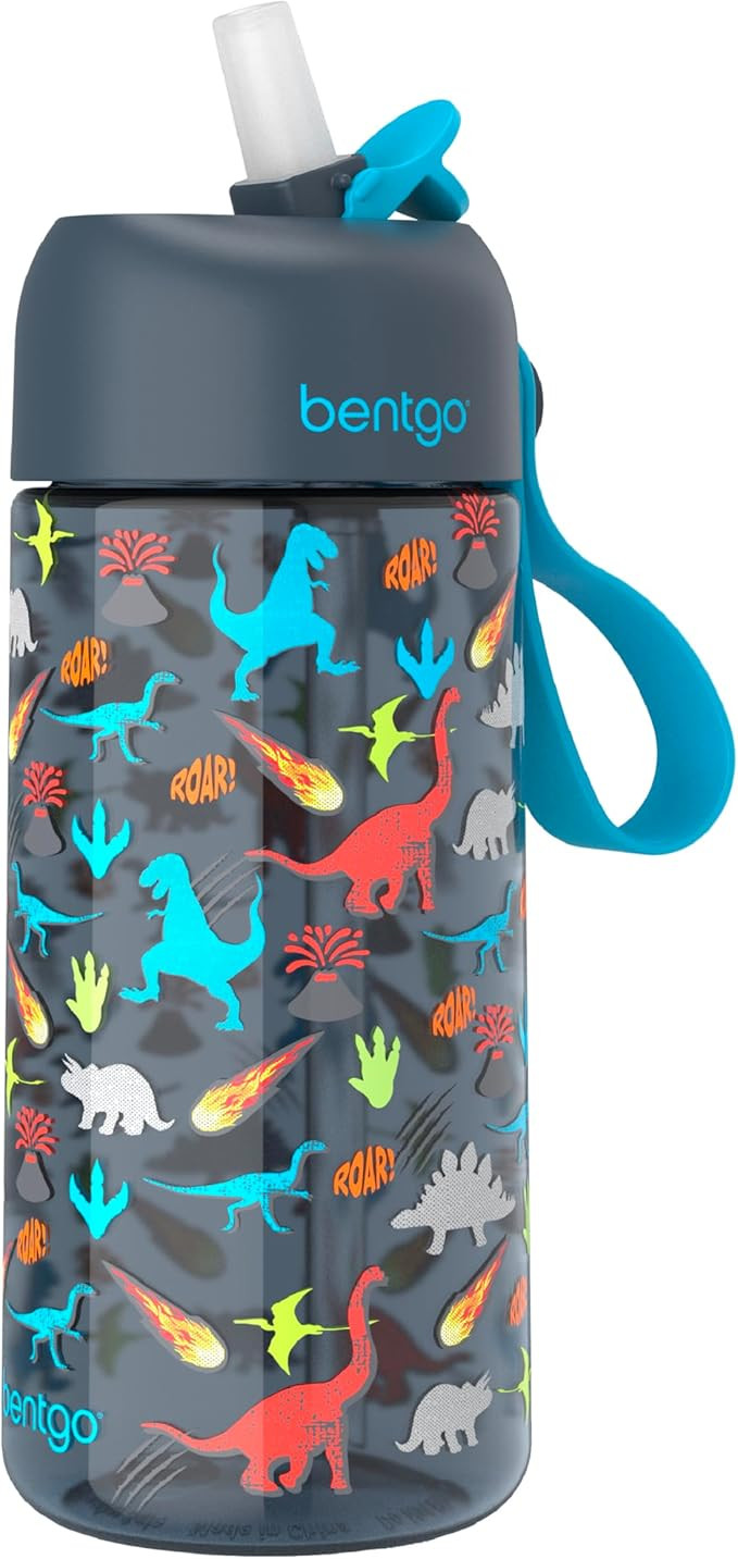 Bentgo Kids Water Bottle - Leak-Proof, Durable Tritan, BPA-Free 15 oz. Cup for Kids/Toddlers Ages... | Amazon (US)