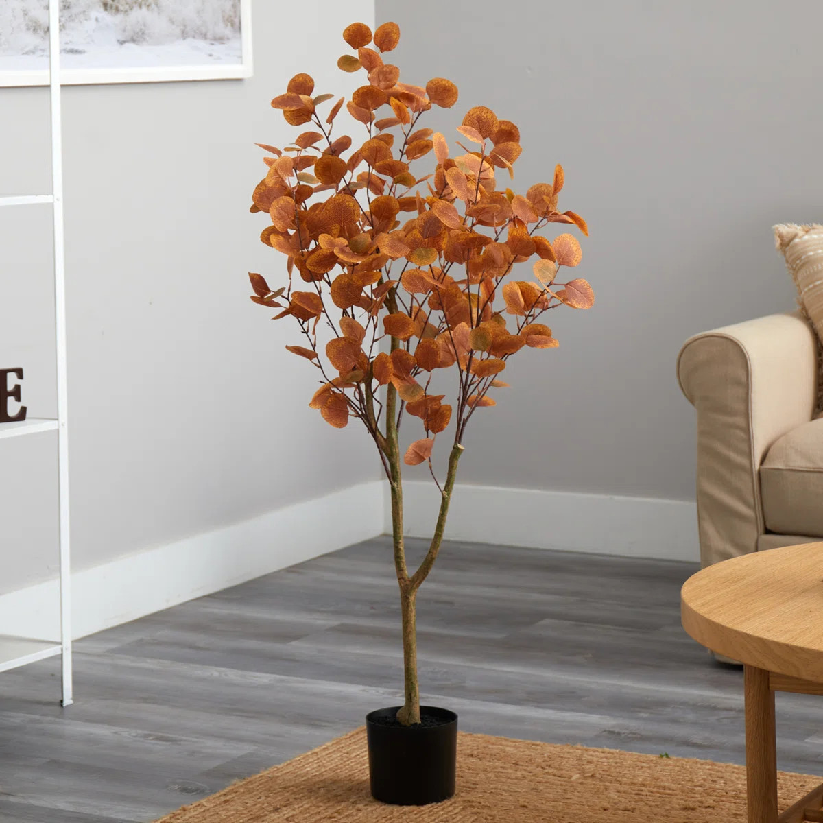 4ft. Autumn Eucalyptus Artificial Tree | Wayfair North America