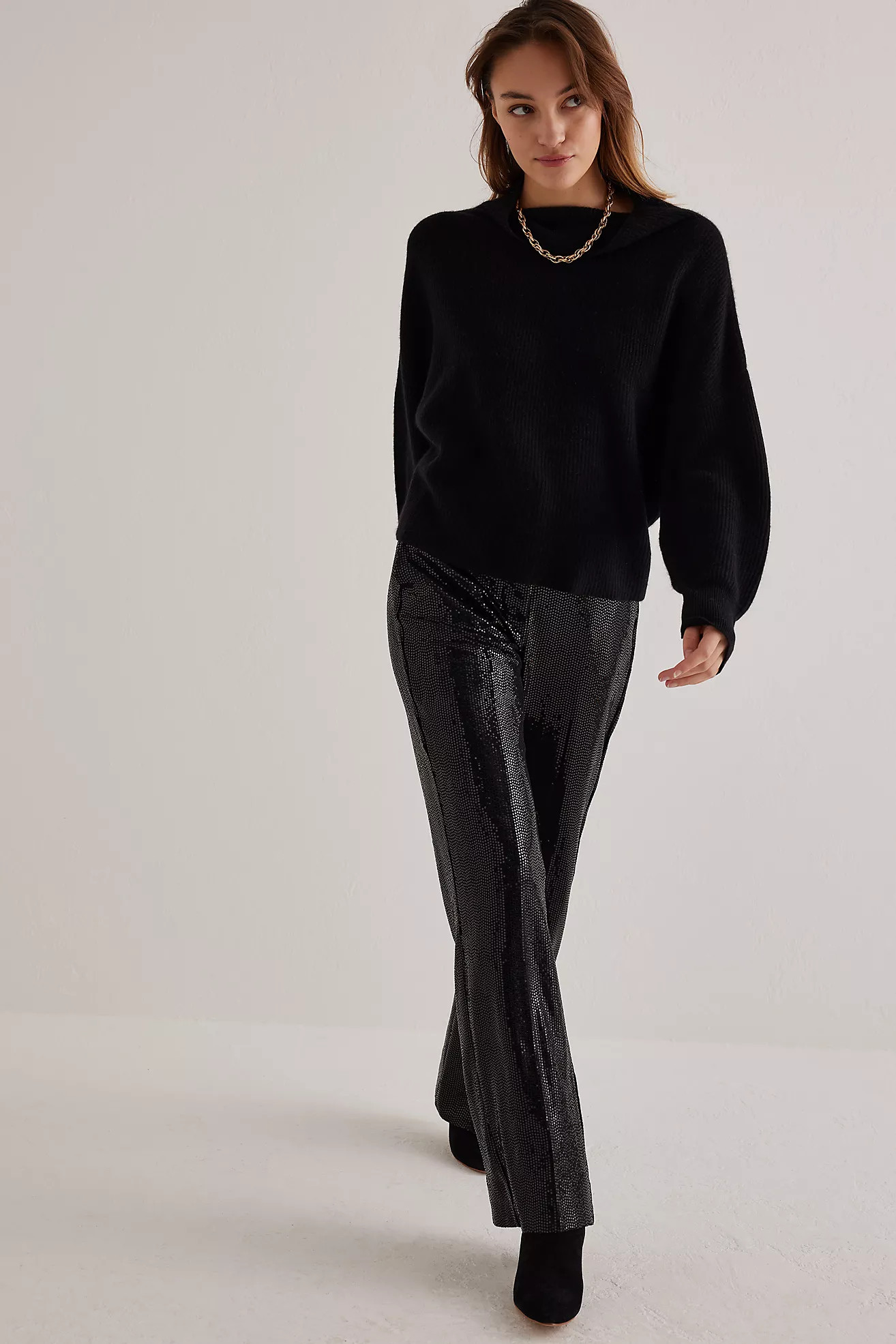 Pilcro Ribbed Cashmere Sweater | Anthropologie (US)
